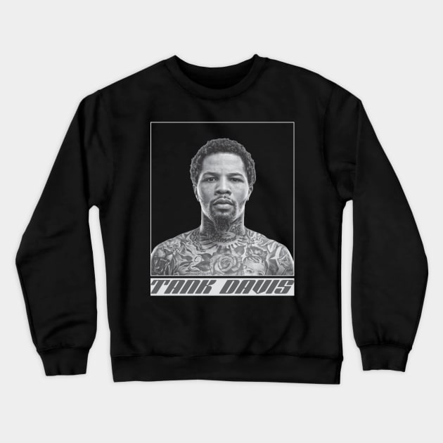 Tank Davis Crewneck Sweatshirt by abcdefgh